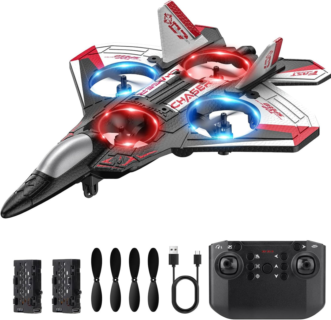 Sucpeii Avión RC, avión de control remoto de espuma, dron para niño...