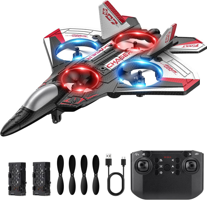 Sucpeii Avión RC, avión de control remoto de espuma, dron para niño...