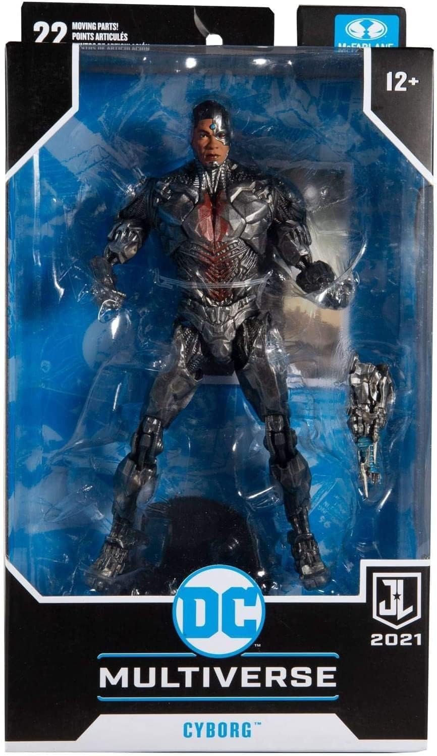 McFarlane Toys DC Justice League Movie Cyborg - Figura de acción de...