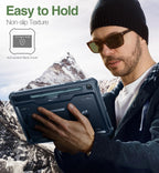 Dexnor Funda para Samsung Galaxy Tab S6 Lite de 10.4 pulgadas 2024/2022/2020, [protector de pantalla y soporte integrados] con soporte para bolígrafo, resistente a prueba de golpes, funda protectora de cuerpo completo para Tab S6 Lite (azul)