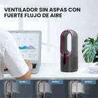 KONSIDEN Ventilador de escritorio sin aspas, ventilador de oficina...
