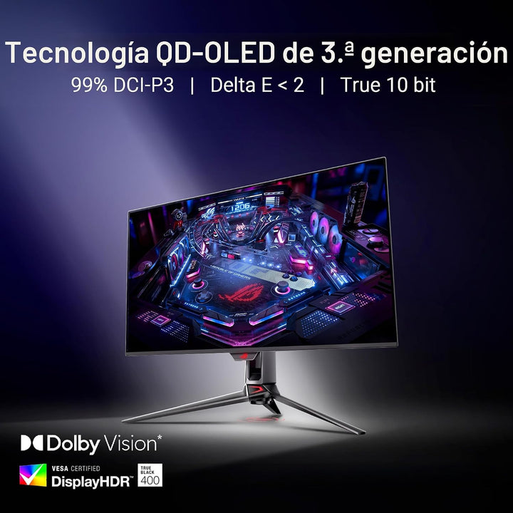 ASUS ROG PG32UCDMR 32 pulgadas 4K 240Hz OLED Gaming Monitor QD-OLED...