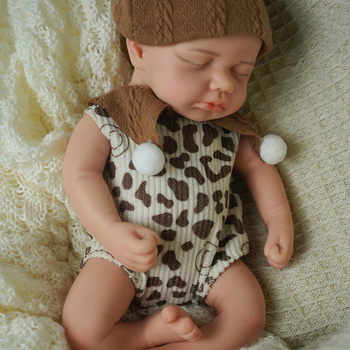 SOFTMARY Muñeca reborn de 12 pulgadas de silicona completa, con apa...