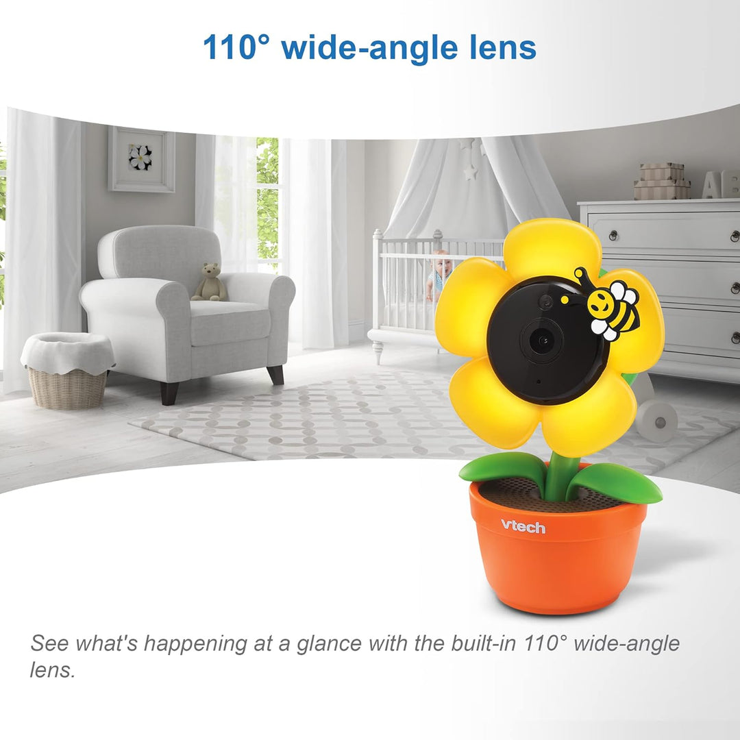 VTech RM9751 Yellow Daisy Smart Wi-Fi Cámara para bebé