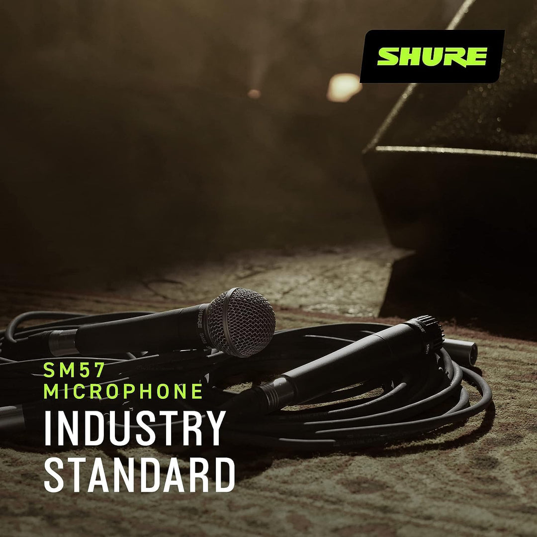 Shure MVX2U + Shure SM57