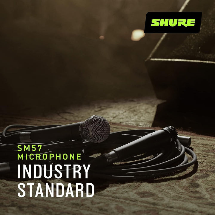 Shure MVX2U + Shure SM57