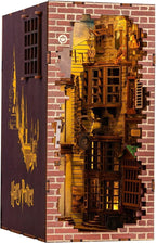 Revell Harry Potter Diagon Alley 3D Book Nook Kit de rompecabezas de madera