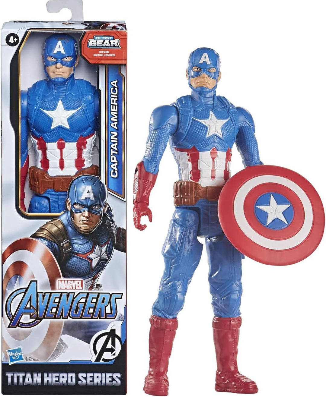 Marvel Hasbro - Figura de acción oficial de Titan Hero Series de 12...