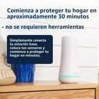 SimpliSafe - Sistema de seguridad para el hogar inalámbrico de 9 piezas con cámara HD - Supervisión profesional opcional 24/7 - Sin contrato - Compatible con Alexa y Google Assistant