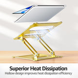 Urmust Soporte ajustable para laptop, soporte para computadora port...