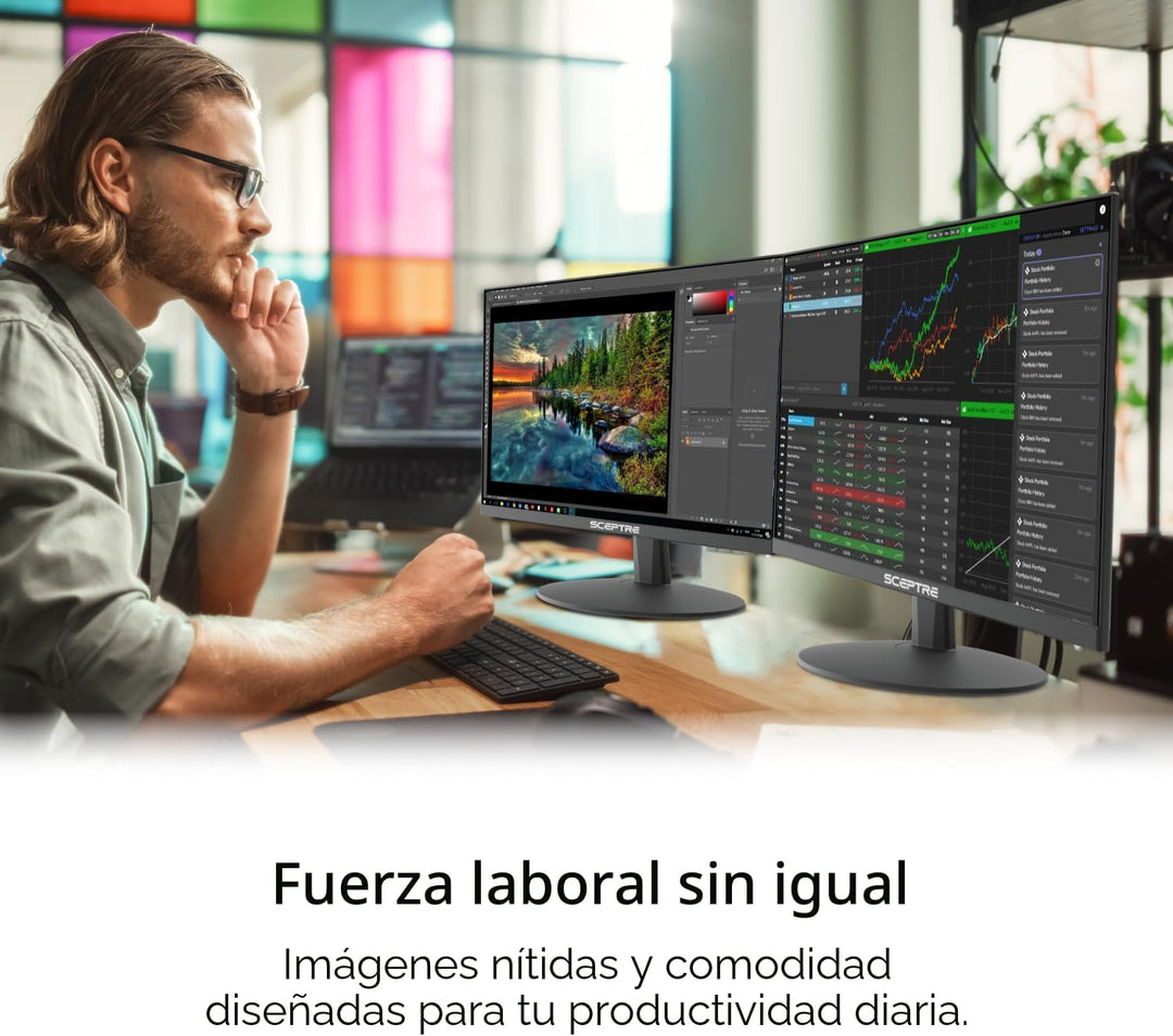 Sceptre Nuevo monitor para juegos de 22 pulgadas, FHD 1080p, hasta...