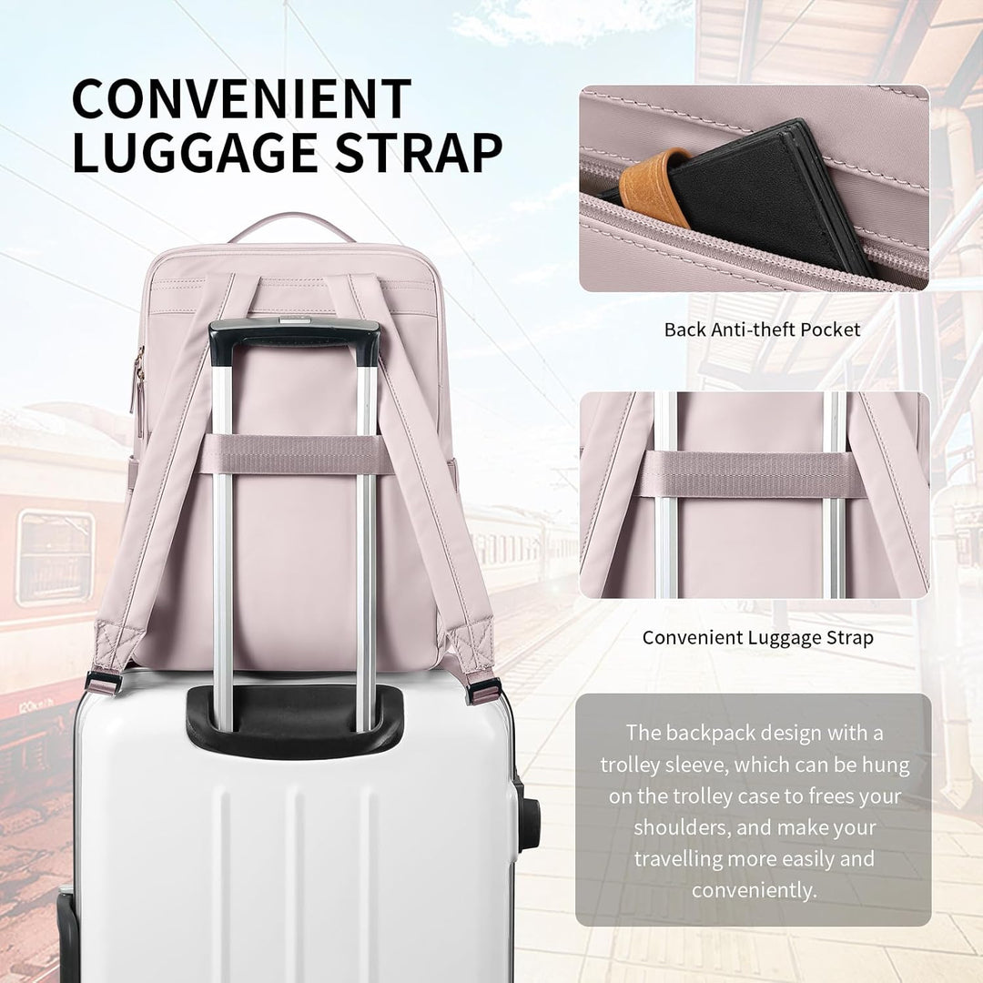 GOLF SUPAGS - Mochila elegante para laptop para mujeres, mochila de...