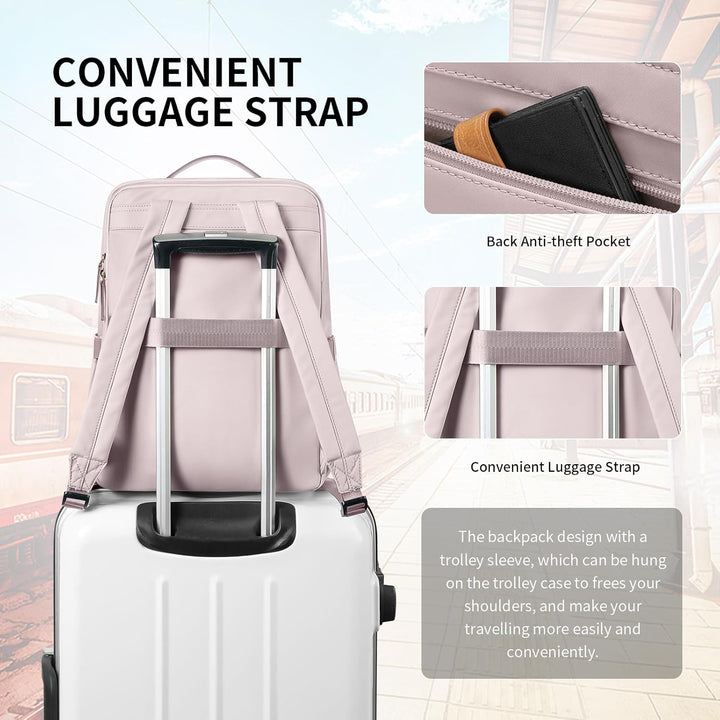 GOLF SUPAGS - Mochila elegante para laptop para mujeres, mochila de...