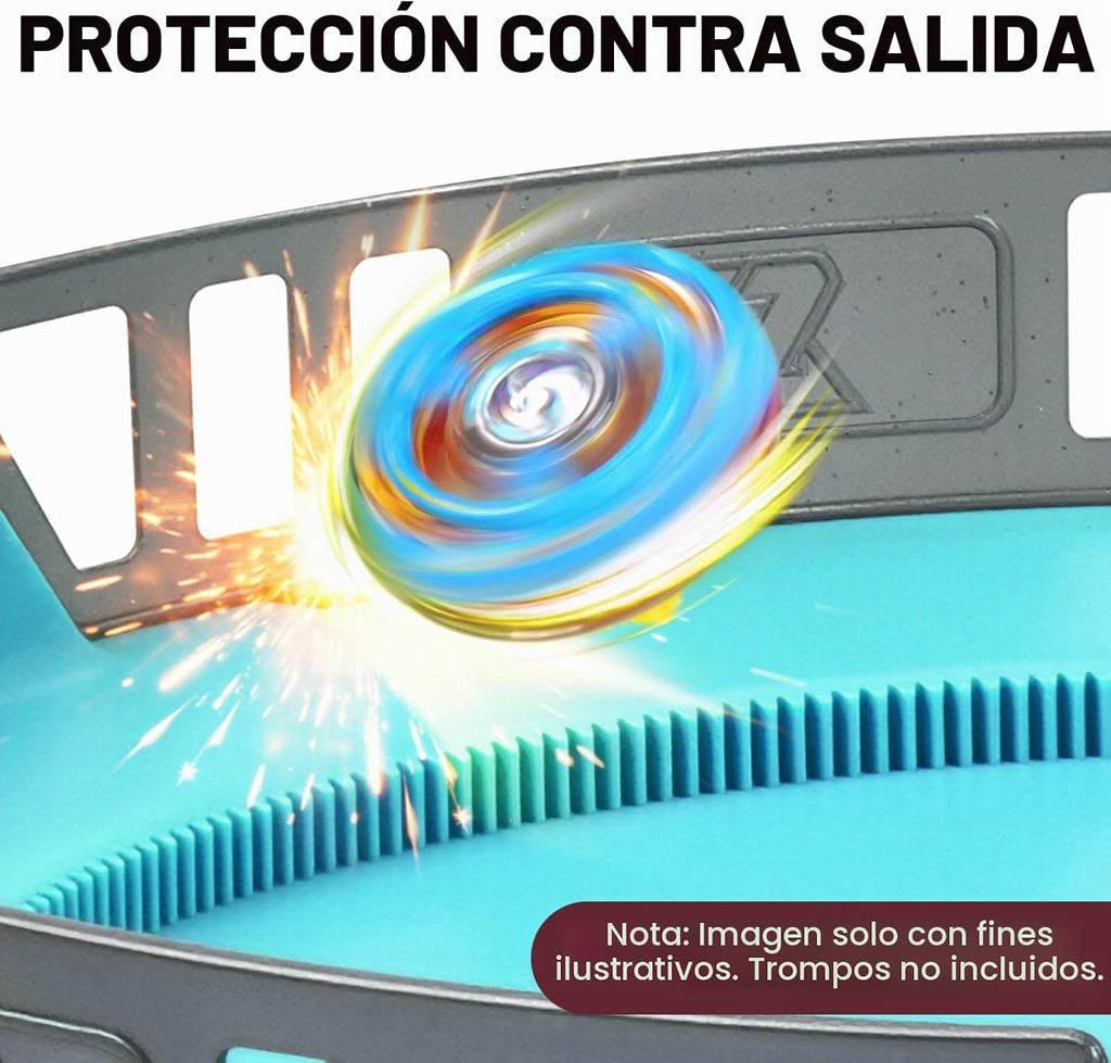 X Battling Stadium solamente, X Acceleration Rail Spinning Tops