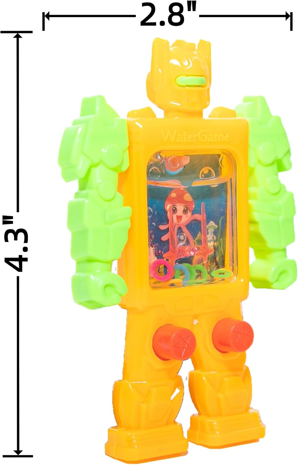 Juego de 48 piezas de robots de mano para lanzar anillos de agua pa...