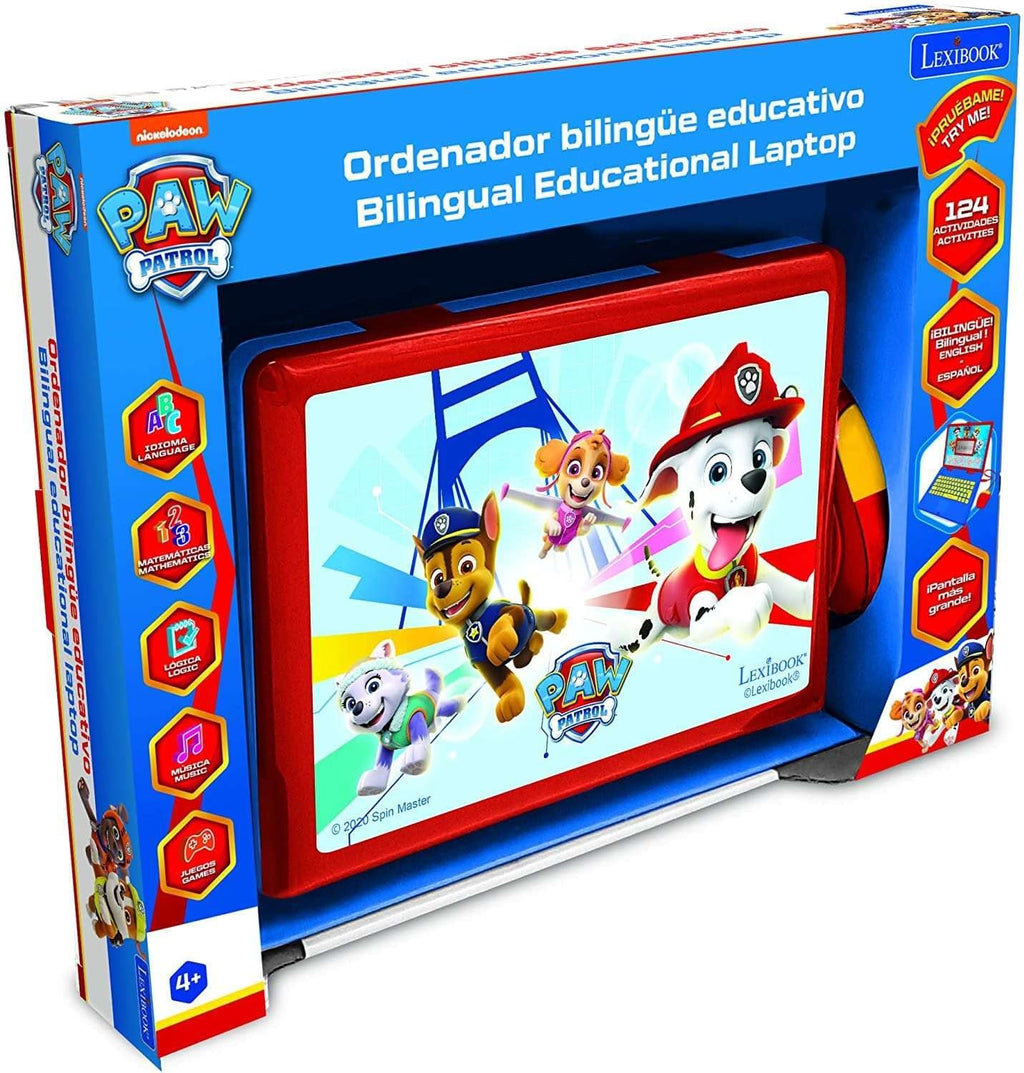 Lexibook, Laptop Educativa Paw Patrol para Niños, JC598PAi2