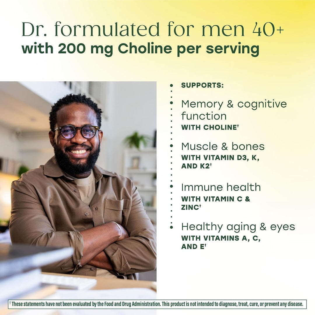 MegaFood Multivitamínico avanzado para hombres de 40+ - Formulado p...