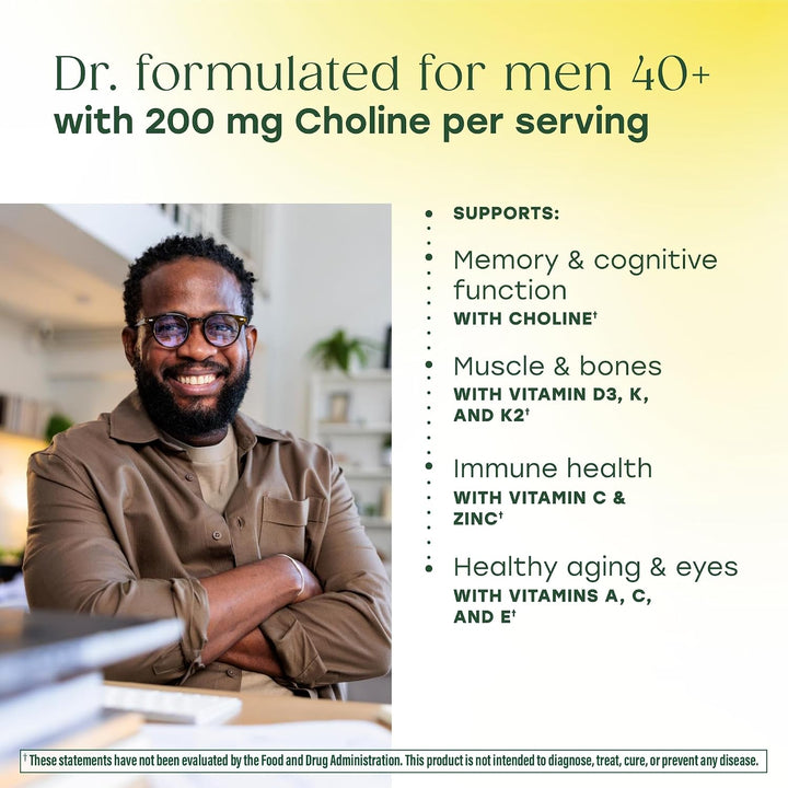 MegaFood Multivitamínico avanzado para hombres de más de 40 años \u...