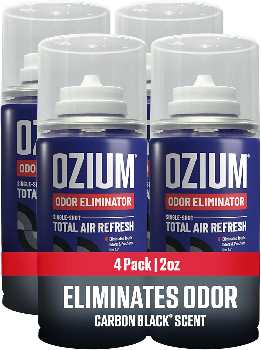 Ozium Nebulizador de coche, 2 onzas eliminador de olores de un solo tiro