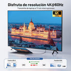 Acer Cable USB C a HDMI para oficina en casa de 10 pies (4K a 60 Hz) para