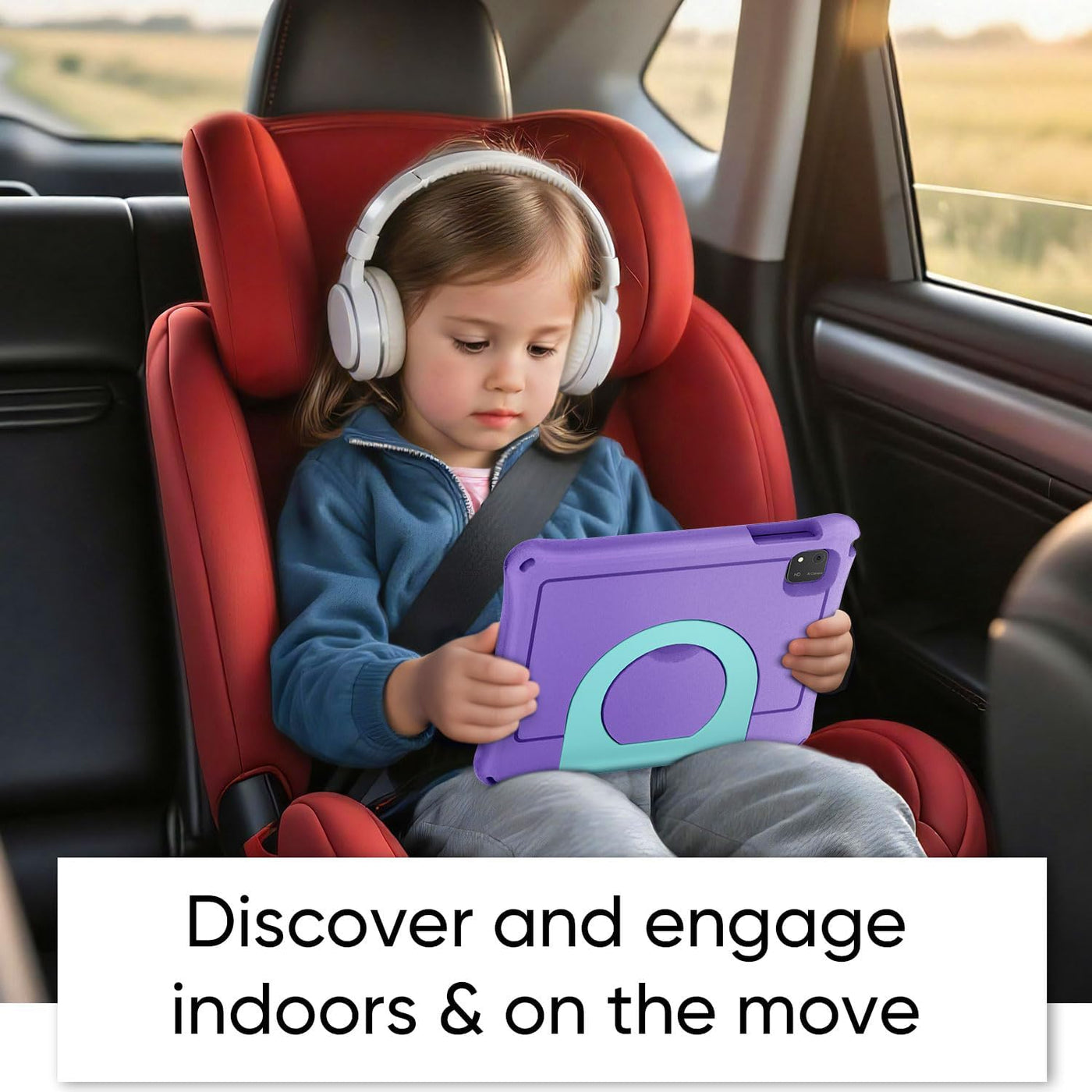 JIKOCXN Tablet para niños, tableta Android 16 para niños de 10 pulg...
