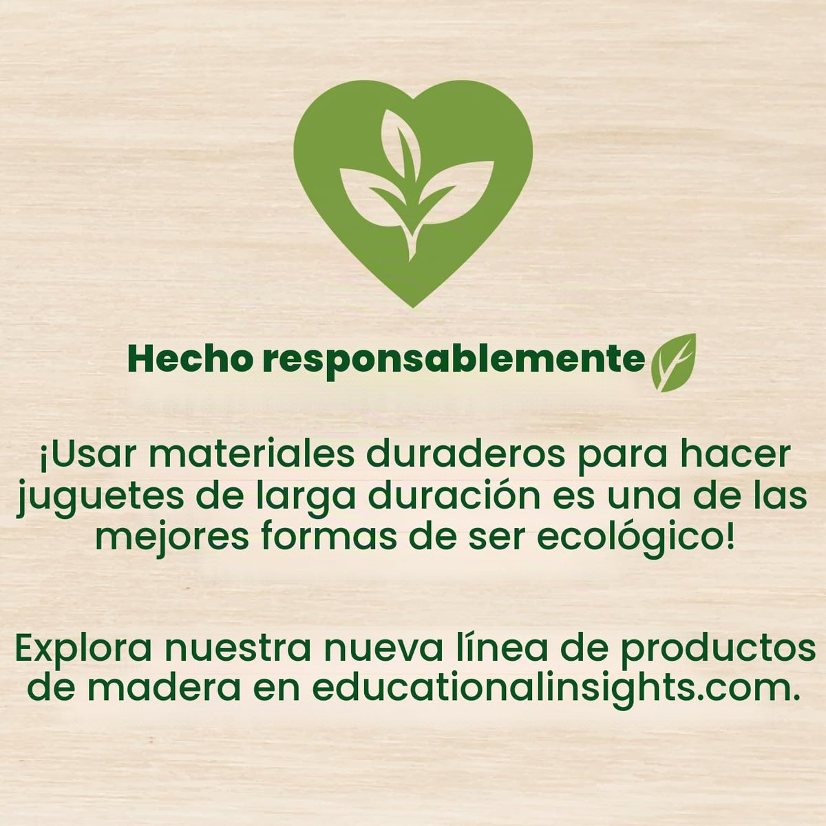 Educational Insights Tabla de madera con patrón y secuenciación