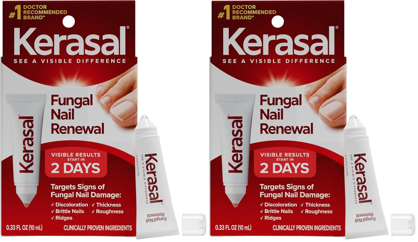 Kerasal Reparación de uñas con hongos extra fuerte, reparación rest...