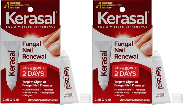 Kerasal Reparación de uñas con hongos extra fuerte, reparación rest...