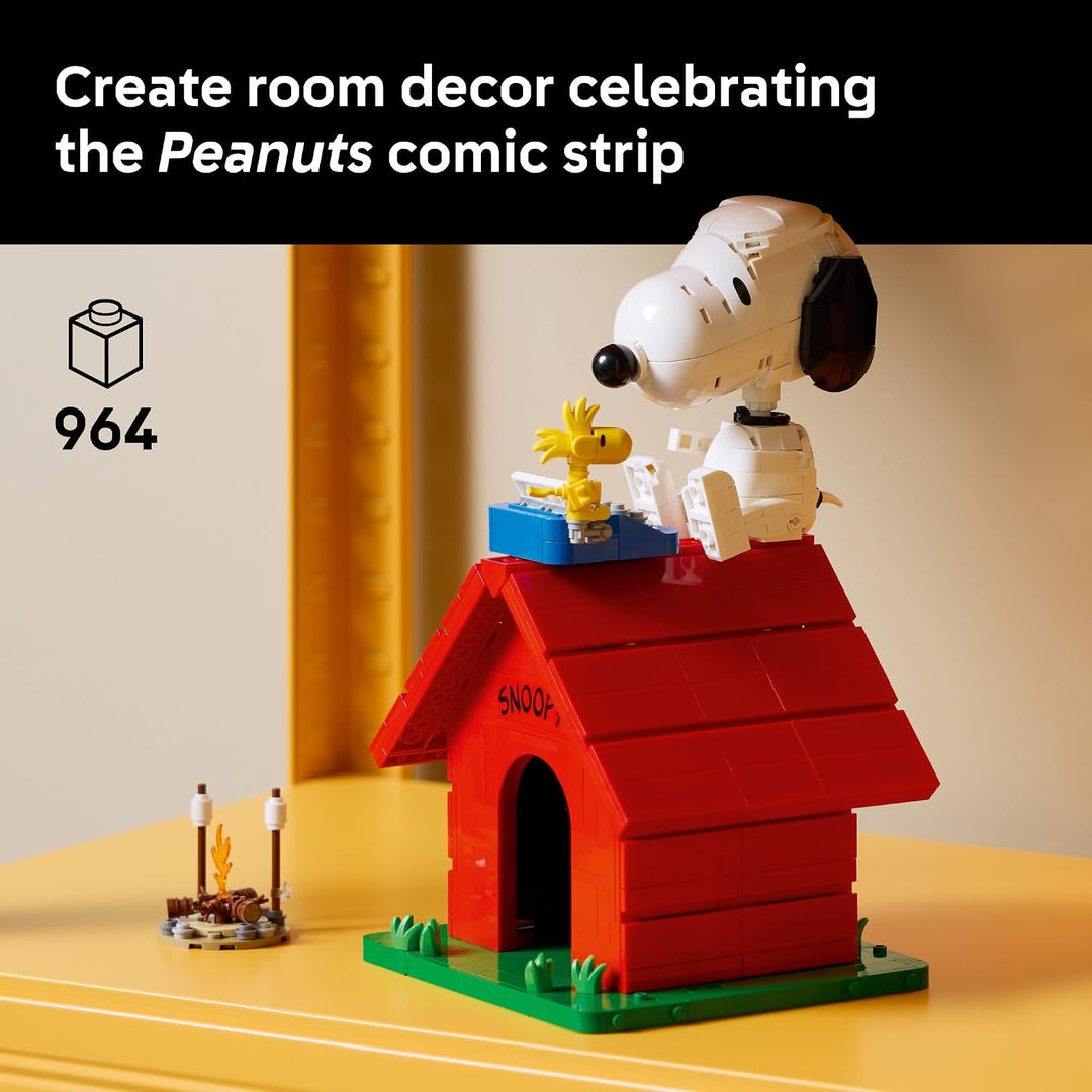 LEGO Ideas Peanuts: Caseta del perro de Snoopy 21368 | Juego de con...
