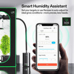 VIVOSUN AeroStream H05 Humidificador WiFi inteligente de 1.32 galones con