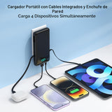 Cargador portátil para iPhone, banco de energía delgado de 13800 mA...