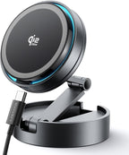 Cargador magnético para montaje en coche Lite Qi2 25W de carga con