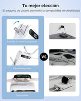 10000mAh 22.5W Power Bank Cargador portátil con cables incorporados...
