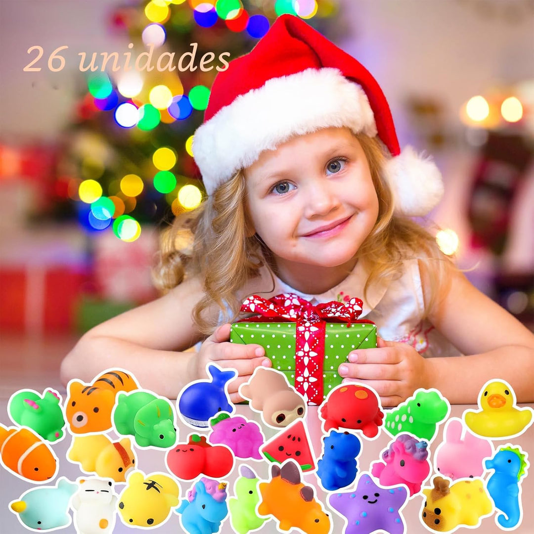 nobasco Squishies paquete de 26 juguetes esponjosos Mochi