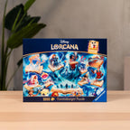Ravensburger Disney Lorcana - Glimmers de Realm: Sapphire - Rompecabezas de 1000 piezas | Calidad premium fabricado en Europa | Materiales certificados FSC
