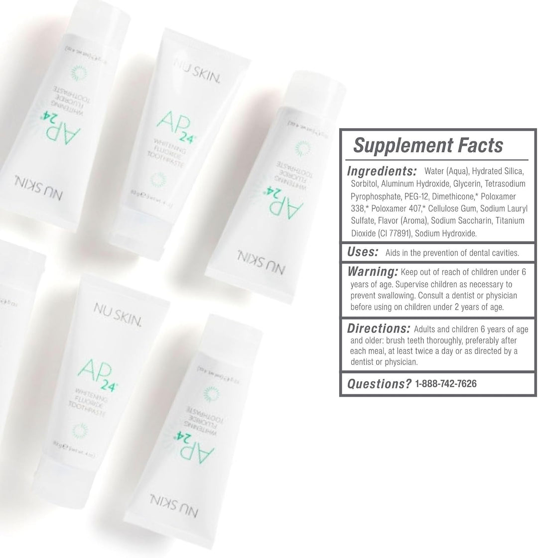 Nu Skin AP 24 Blanqueamiento con Flúor - Pasta Dental Gratuita | Me...