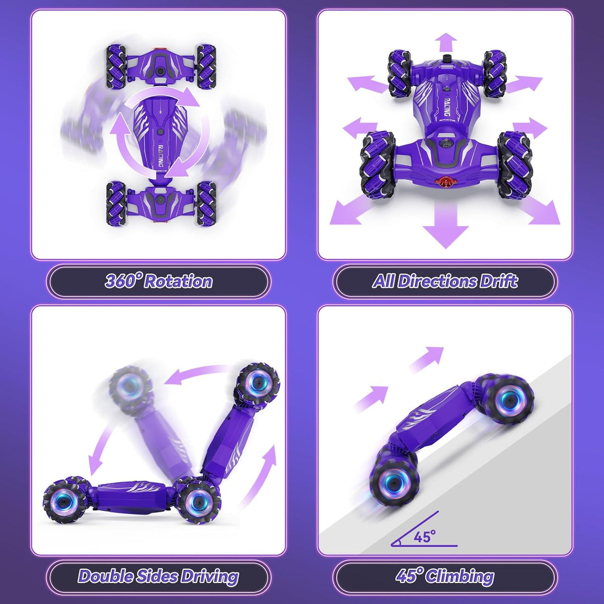 Dysaim Gesture RC Car, regalos de cumpleaños para niños y niñas de...