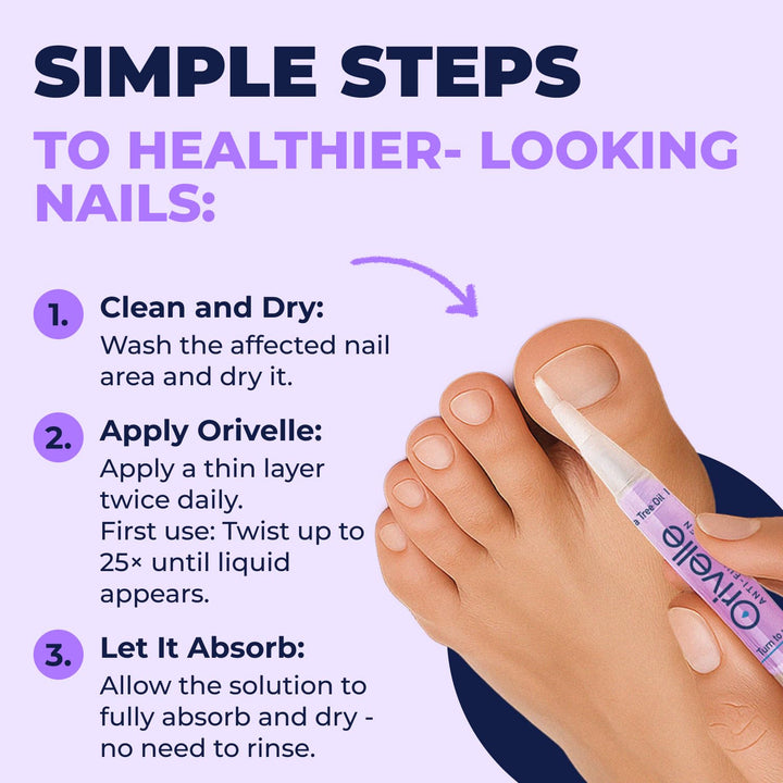Orivelle - Bolígrafo para el cuidado de uñas, cuidado cosmético par...