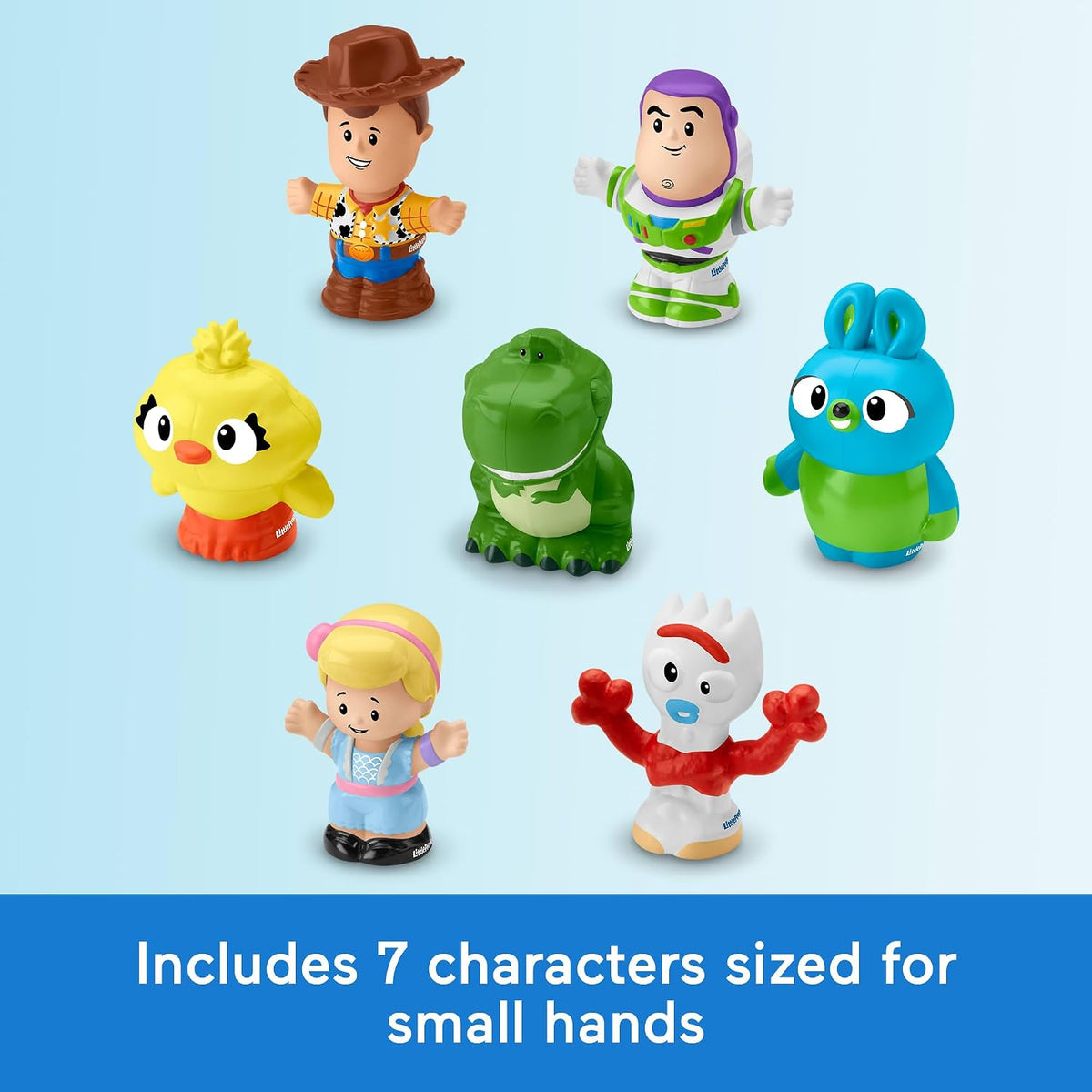 Fisher-Price Little People Disney Pixar Toy Story - Juego de figuras