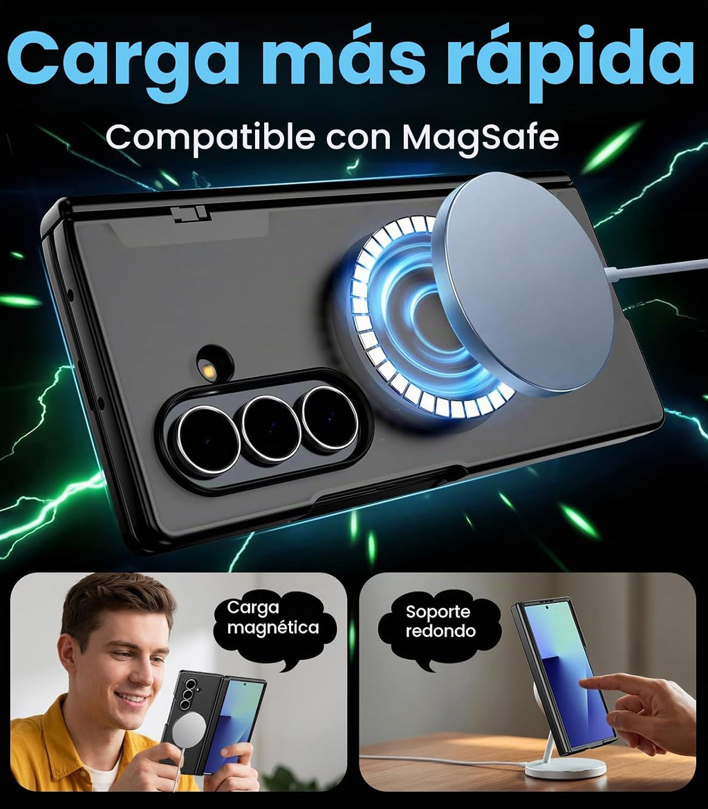 Funda magnética para Samsung Galaxy Z Fold 7, apta para MagSafe
