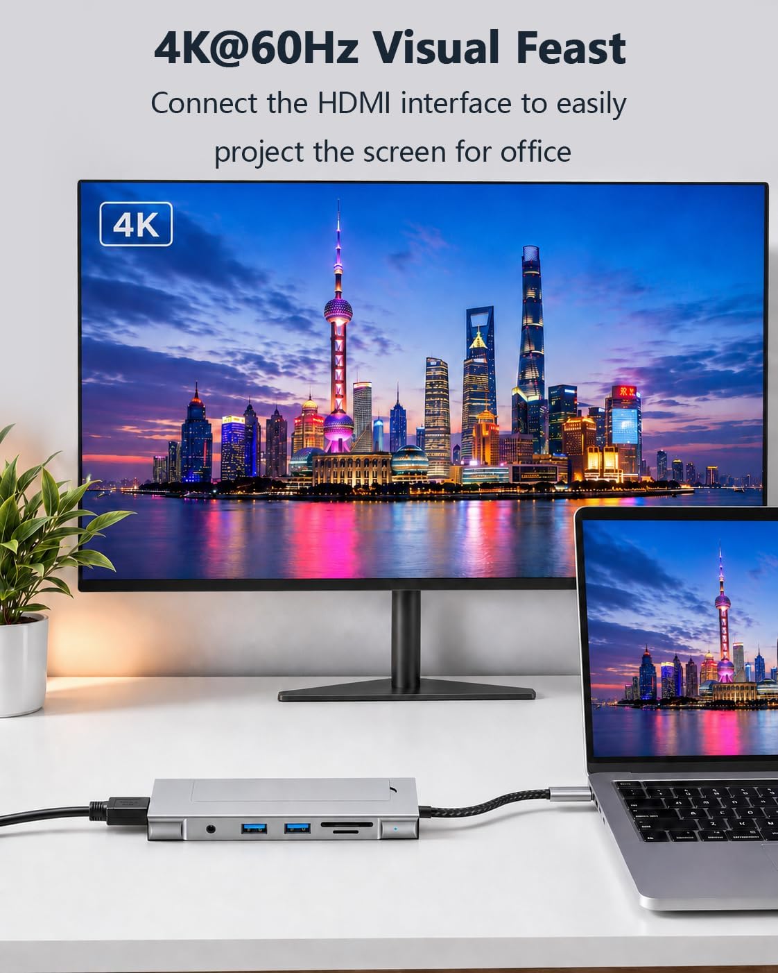 BKELHS, hub USB 3.2, alimentado