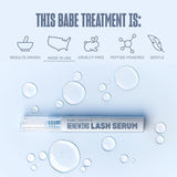 BABE ORIGINAL Renewing Lash Serum - Suero de pestañas con infusión...