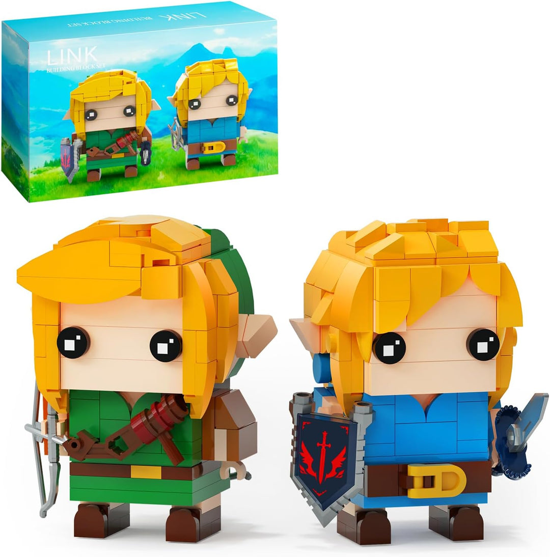 Latephiy BOTW Link - Juego de construcción de figuras de personajes...