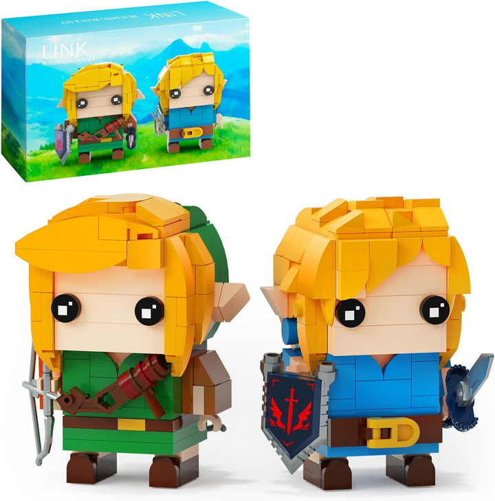 Latephiy BOTW Link - Juego de construcción de figuras de personajes...