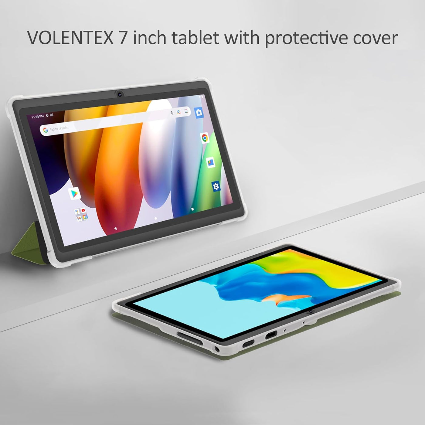 VOLENTEX Tablet de 7 pulgadas, sistema operativo Android 13 Quad Co...