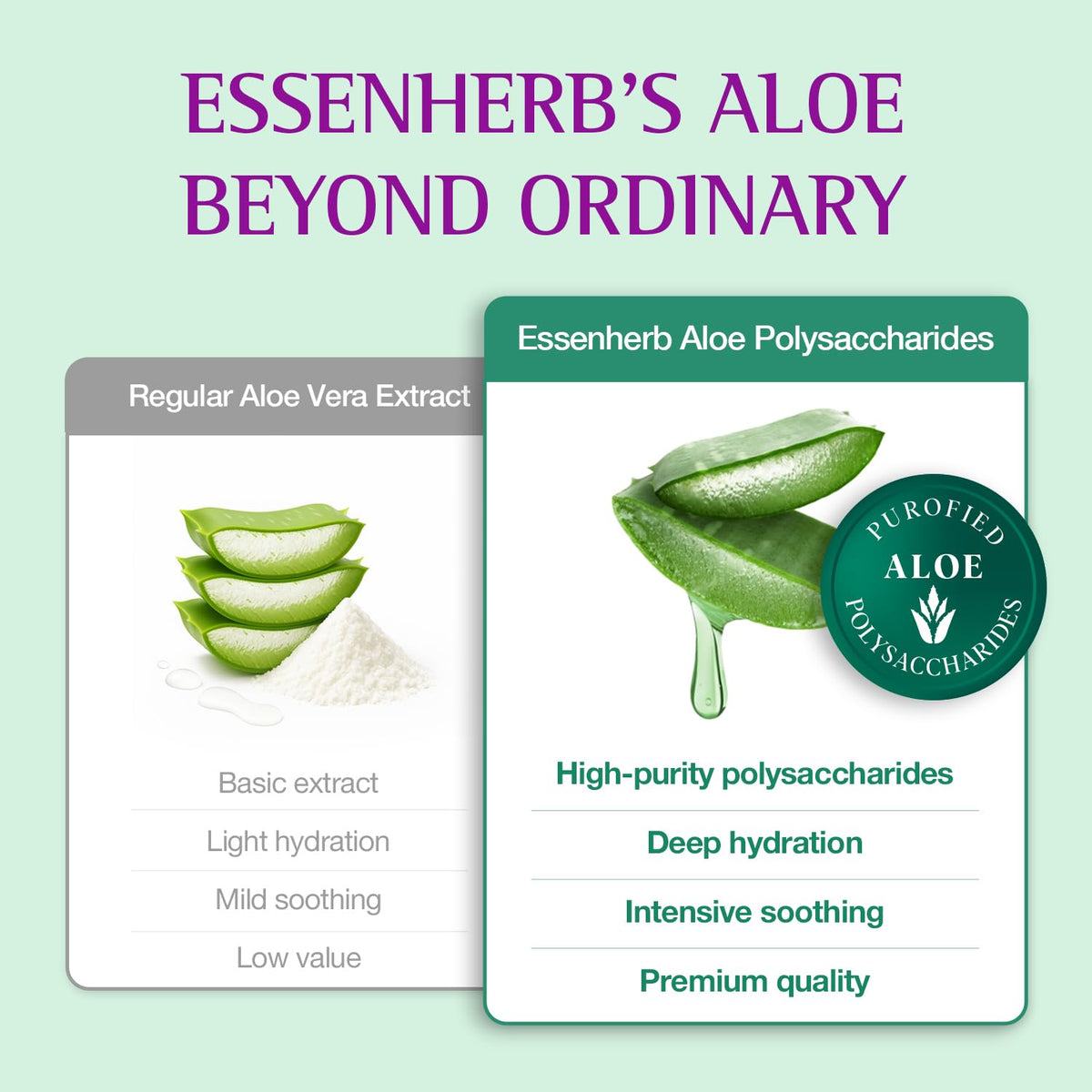 Essenherb Muco Ritual Ampolla \u2013 Gel de aloe vera 95% puro | Su...