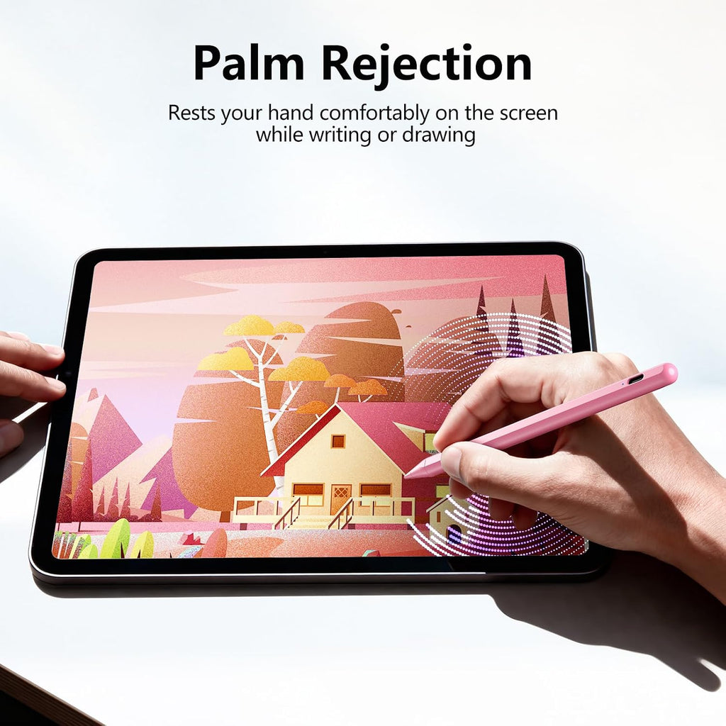 Lápiz óptico para iPad 6-11ª generación 2X carga rápida, rechazo de palma