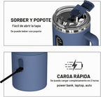 Batidora portátil de batidora, 18 oz personal, inalámbrico