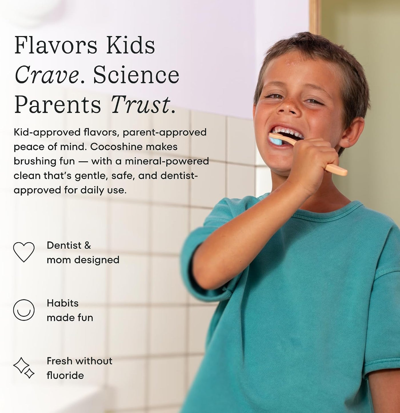 Cocoshine Pasta de dientes con fórmula de nano-hidroxiapatita al 15...