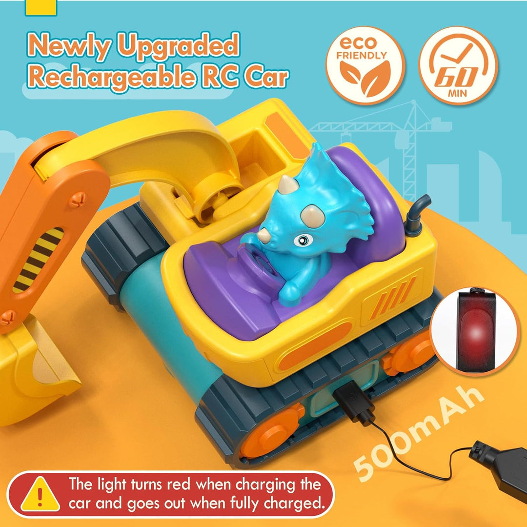 Lehoo Castle Auto a control remoto para niños pequeños, juguetes de...